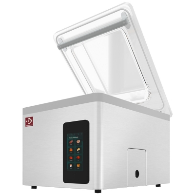 Machine sous-vide, cuve inox 460x420xh180 mm. 21 m3/h ecran TOUCH TA-90B/IVAC